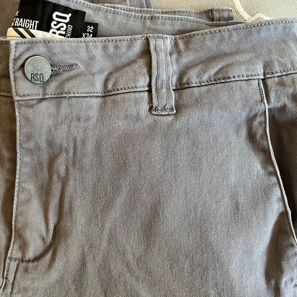 RSQ chino gray 32x34